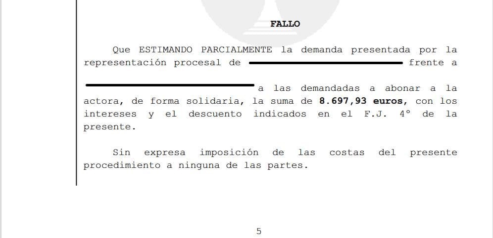 Indemnizan a una mujer por una negligencia médica con 9.870€ más intereses