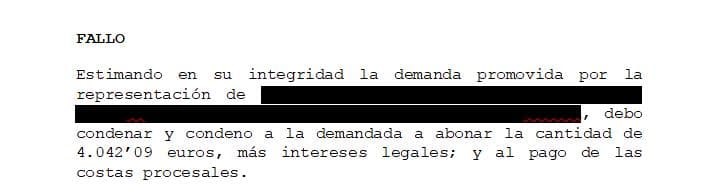 Sentencia de Comunidad de Propietarios - Imagen 2